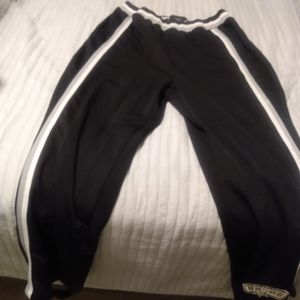 Official NBA Spurs Men warmup pants. Size 3XL